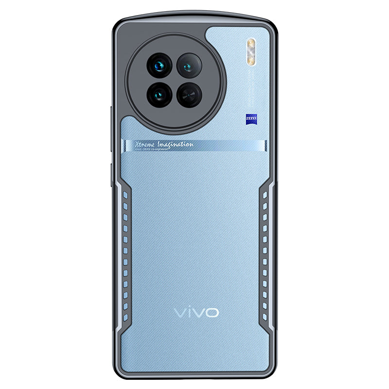XUNDD For vivo X90 5G Shockproof Anti-fall Phone Case Carbon Fiber Texture TPU Acrylic Anti-Scratch Back Cover XUNDD For vivo X90 5G Shockproof Anti-fall Phone Case Carbon Fiber Texture TPU Acrylic Anti-Scratch Back Cover